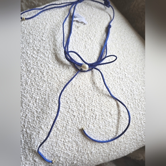 NEW Free People Grapejuice Blues Choker, Blue - $38!! - Picture 5 of 11